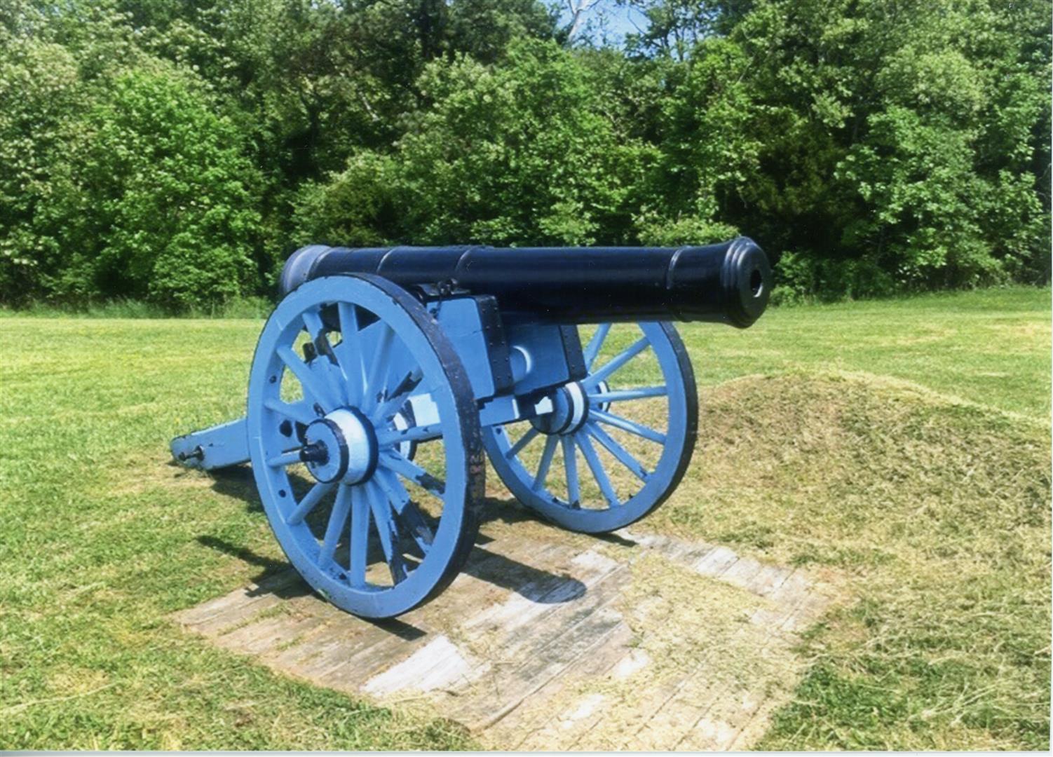 HDC Awards Replica 18-pounder Cannon, JPPM Photo by Kennedy Elise Clifton Grade 7 Calvert Middle Sch