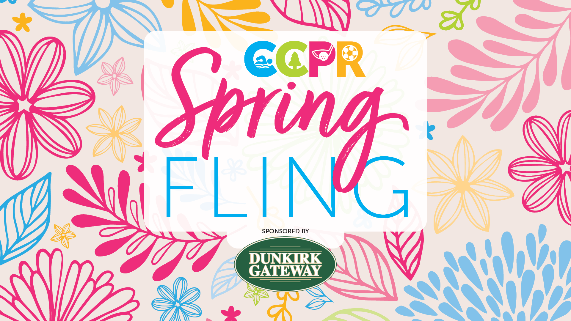 CCPR Spring Fling 2026 Graphic